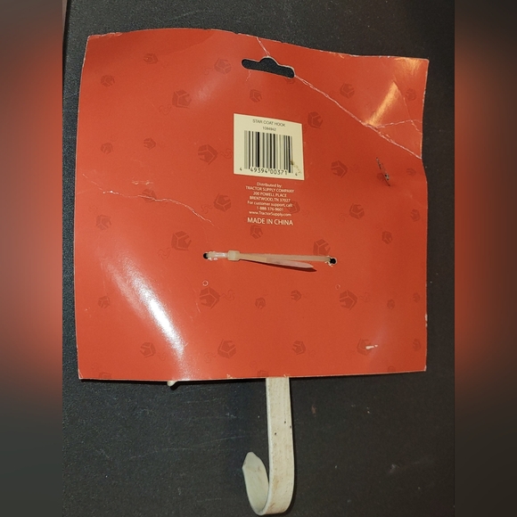 Rustic Wall Star Coat Hooks- Set of 2 - Picture 3 of 5